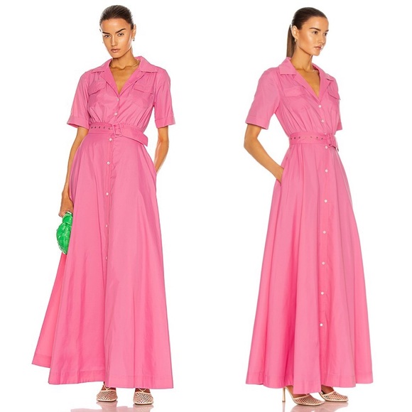 STAUD Dresses & Skirts - STAUD | NEW WITH TAGS! Millie Dress In Wild Orchid Pink Size: 4